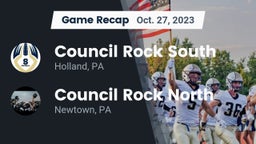 Recap: Council Rock South  vs. Council Rock North  2023