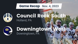 Recap: Council Rock South  vs. Downingtown West  2023