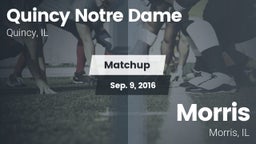 Matchup: Notre Dame vs. Morris  2016