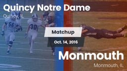 Matchup: Notre Dame vs. Monmouth  2016
