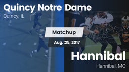 Matchup: Quincy Notre Dame vs. Hannibal  2017