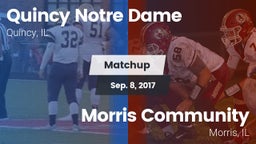 Matchup: Quincy Notre Dame vs. Morris Community  2017