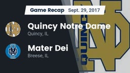 Recap: Quincy Notre Dame vs. Mater Dei  2017