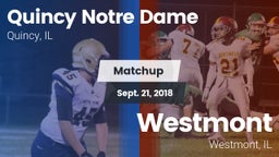 Matchup: Quincy Notre Dame vs. Westmont  2018