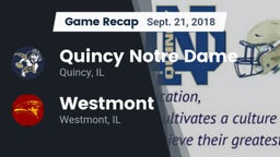 Recap: Quincy Notre Dame vs. Westmont  2018