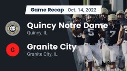 Recap: Quincy Notre Dame vs. Granite City  2022
