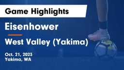 Eisenhower  vs West Valley  (Yakima) Game Highlights - Oct. 21, 2023