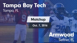 Matchup: Tampa Bay Tech vs. Armwood  2016