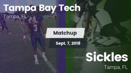 Matchup: Tampa Bay Tech vs. Sickles  2018