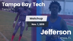 Matchup: Tampa Bay Tech vs. Jefferson  2019