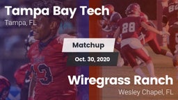 Matchup: Tampa Bay Tech vs. Wiregrass Ranch  2020