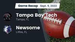 Recap: Tampa Bay Tech  vs. Newsome  2022