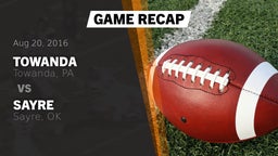 Recap: Towanda  vs. Sayre  2016