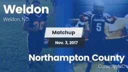 Matchup: Weldon vs. Northampton County  2017