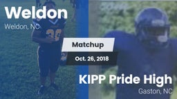 Matchup: Weldon vs. KIPP Pride High 2018