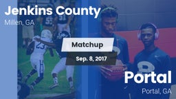 Matchup: Jenkins County vs. Portal  2017