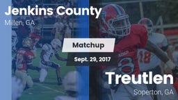 Matchup: Jenkins County vs. Treutlen  2017