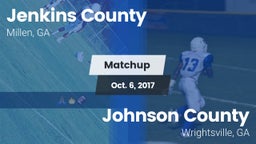 Matchup: Jenkins County vs. Johnson County  2017