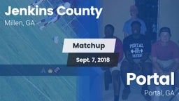 Matchup: Jenkins County vs. Portal  2018