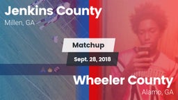 Matchup: Jenkins County vs. Wheeler County  2018