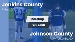 Matchup: Jenkins County vs. Johnson County  2018