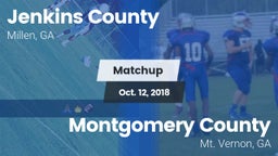 Matchup: Jenkins County vs. Montgomery County  2018