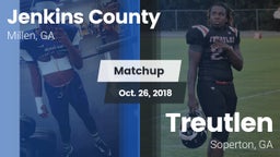 Matchup: Jenkins County vs. Treutlen  2018