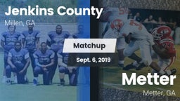 Matchup: Jenkins County vs. Metter  2019