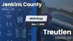 Matchup: Jenkins County vs. Treutlen  2019