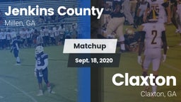 Matchup: Jenkins County vs. Claxton  2020