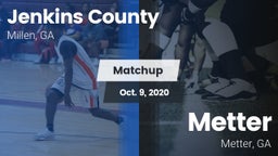 Matchup: Jenkins County vs. Metter  2020
