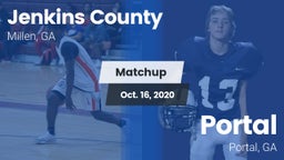 Matchup: Jenkins County vs. Portal  2020