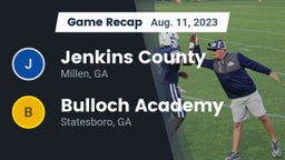 Recap: Jenkins County  vs. Bulloch Academy 2023