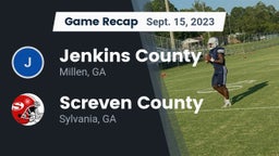 Recap: Jenkins County  vs. Screven County  2023