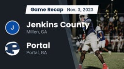Recap: Jenkins County  vs. Portal  2023