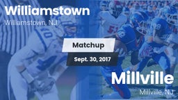 Matchup: Williamstown High vs. Millville  2017