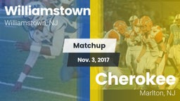 Matchup: Williamstown High vs. Cherokee  2017