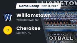 Recap: Williamstown  vs. Cherokee  2017
