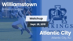 Matchup: Williamstown High vs. Atlantic City  2018