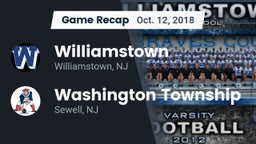 Recap: Williamstown  vs. Washington Township  2018