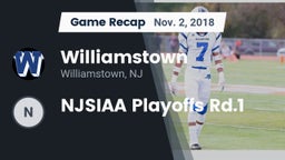 Recap: Williamstown  vs. NJSIAA Playoffs Rd.1 2018