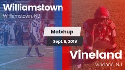 Matchup: Williamstown High vs. Vineland  2019