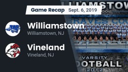 Recap: Williamstown  vs. Vineland  2019