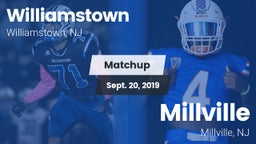 Matchup: Williamstown High vs. Millville  2019