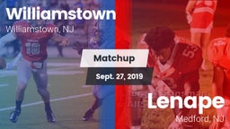 Matchup: Williamstown High vs. Lenape  2019