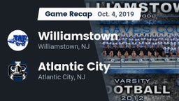 Recap: Williamstown  vs. Atlantic City  2019