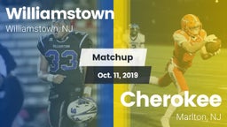Matchup: Williamstown High vs. Cherokee  2019