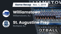 Recap: Williamstown  vs. St. Augustine Prep  2019