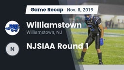 Recap: Williamstown  vs. NJSIAA Round 1 2019