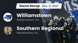 Recap: Williamstown  vs. Southern Regional  2021
